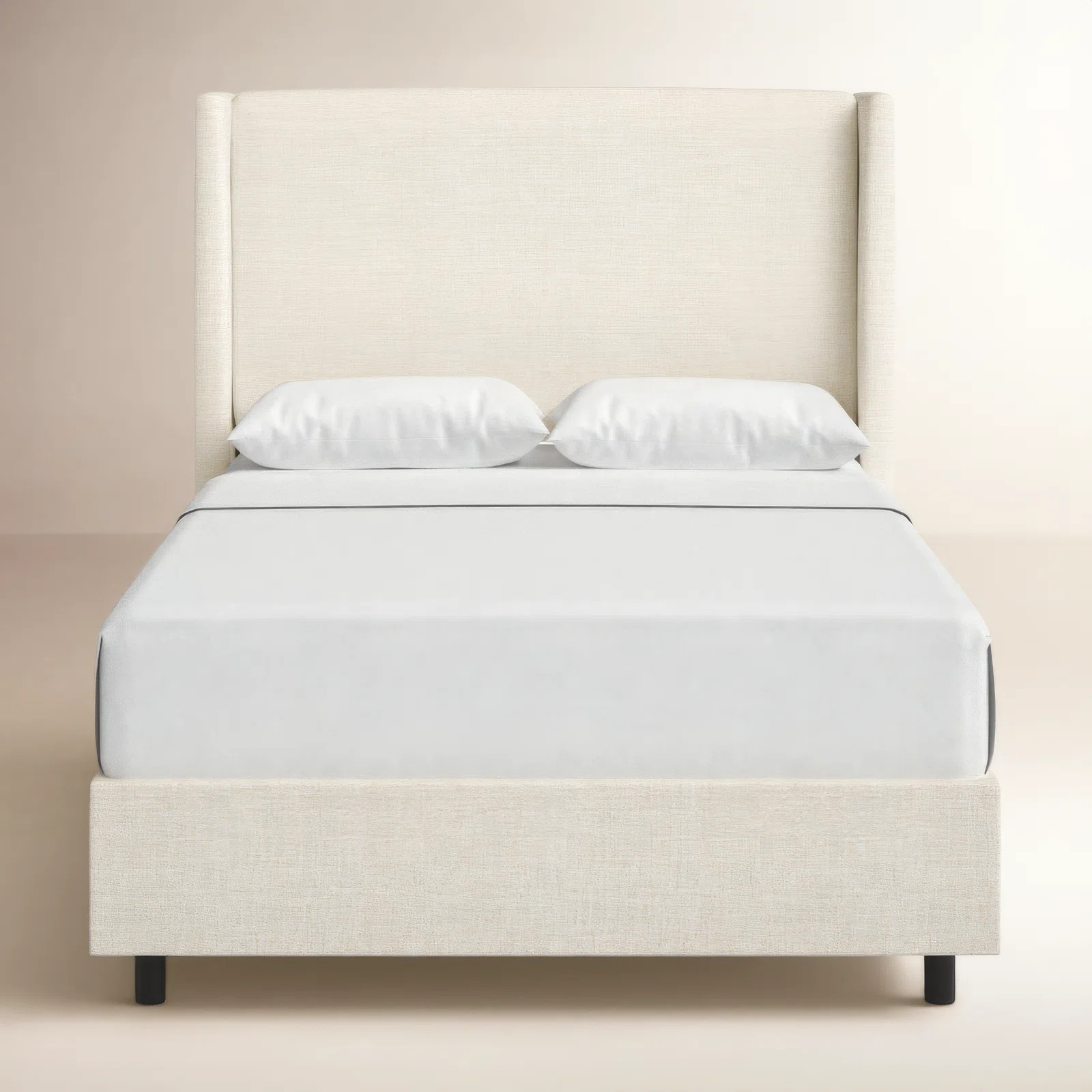 Joss & Main Tilly Upholstered Wingback Bed & Reviews | Joss & Main | Joss & Main