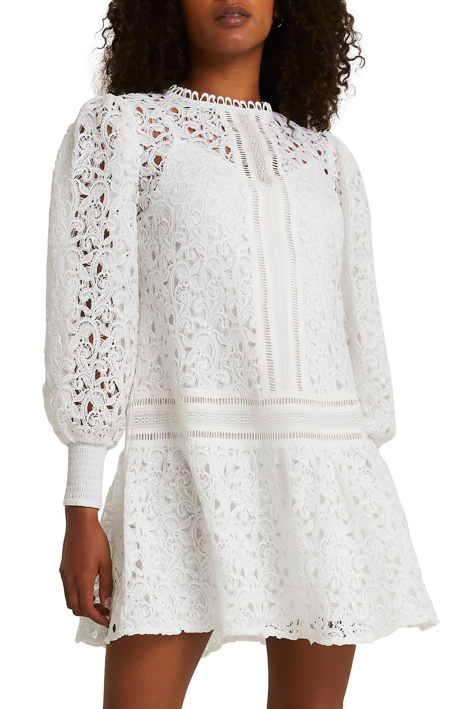 Lace Long Sleeve Dress | Nordstrom