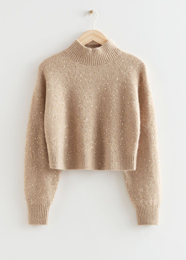 Floral Sequin Knit Sweater | & Other Stories US