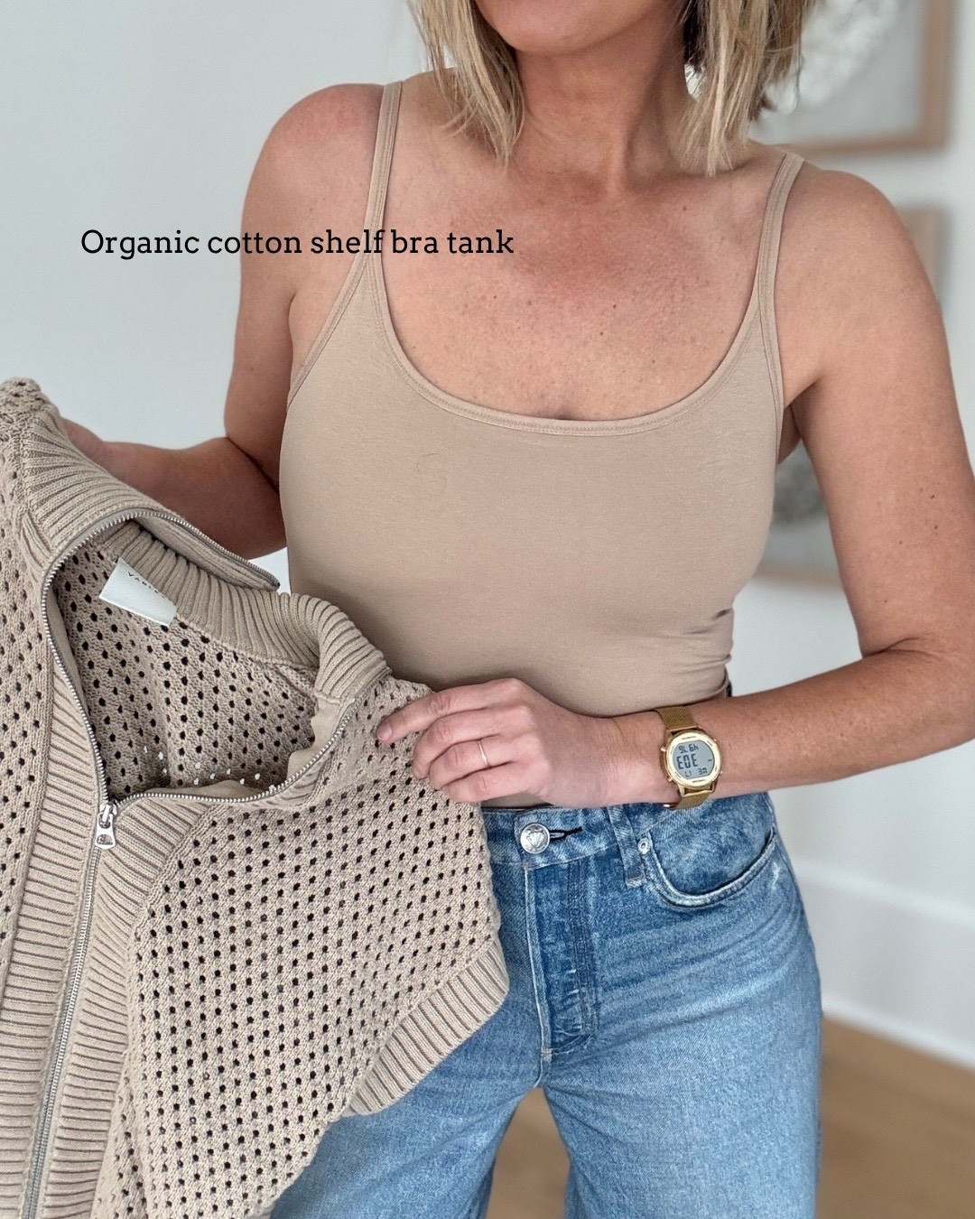 Summer tank with a built in shelf bra 🙌🏻🙌🏻 

#LTKSeasonal #LTKdayinmylife #LTKmomlife