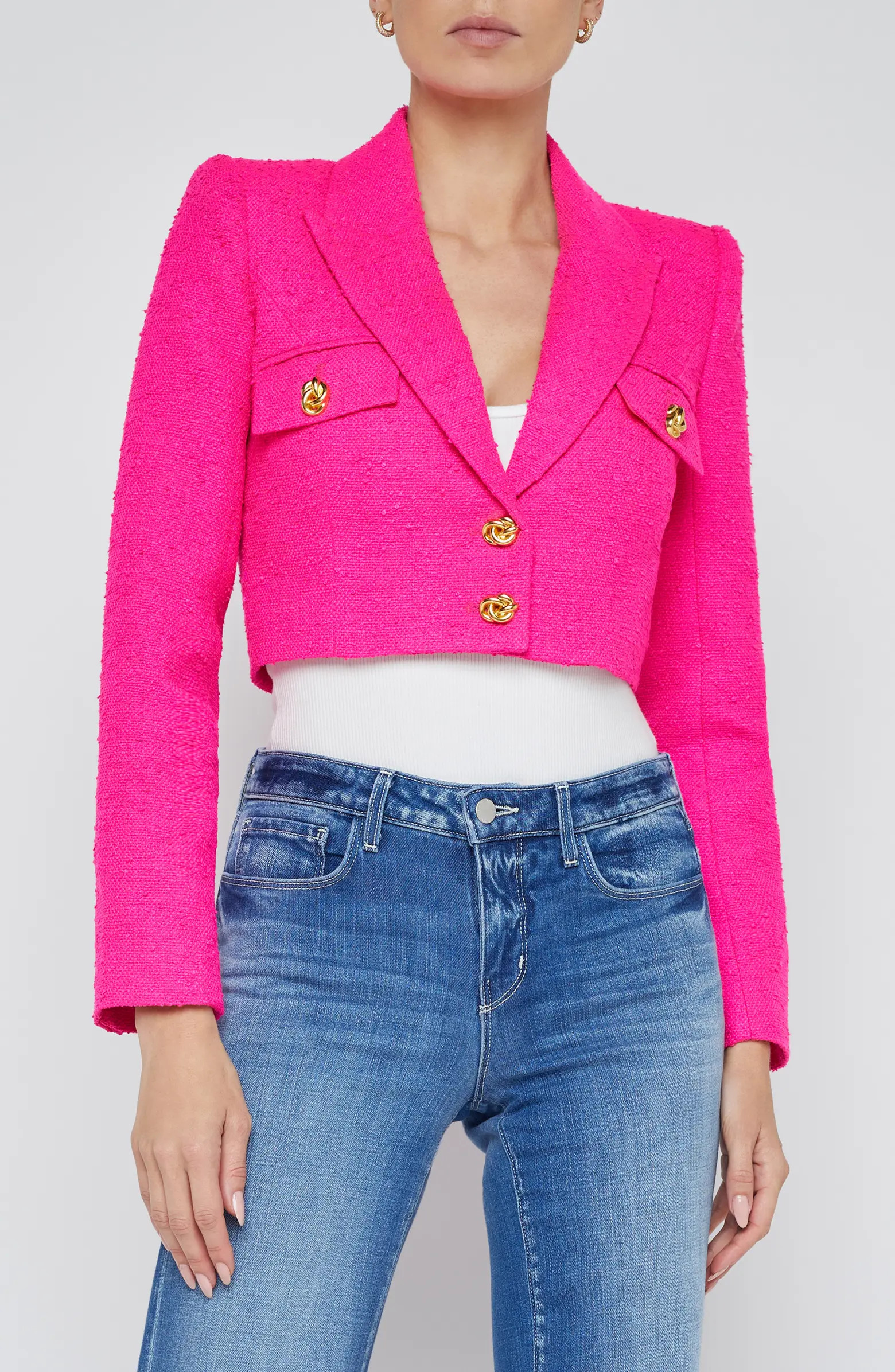L'AGENCE Maura Cropped Blazer | Nordstromrack | Nordstrom Rack