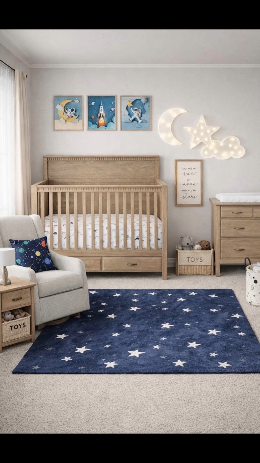 Spaced Themed Baby Boy Nursery Decor & Furniture 🪐 Nursery Design Ideas

Outer space nursery, neutral nursery ideas, baby boy nursery, gender neutral nursery, navy blue nursery decor, neutral baby room, modern nursery design, wood nursery furniture, nursery glider chair, minimalist nursery, cozy nursery, nursery inspiration, baby boy room ideas, nursery decor finds, Pottery Barn Baby, toddler room ideas, kids playroom decor, beige decor, modern farmhouse home decor, nursery rocking chair

#nursery #baby #babyboy #nurserydecor #potterybarn

#LTKKids #LTKBaby #LTKHome