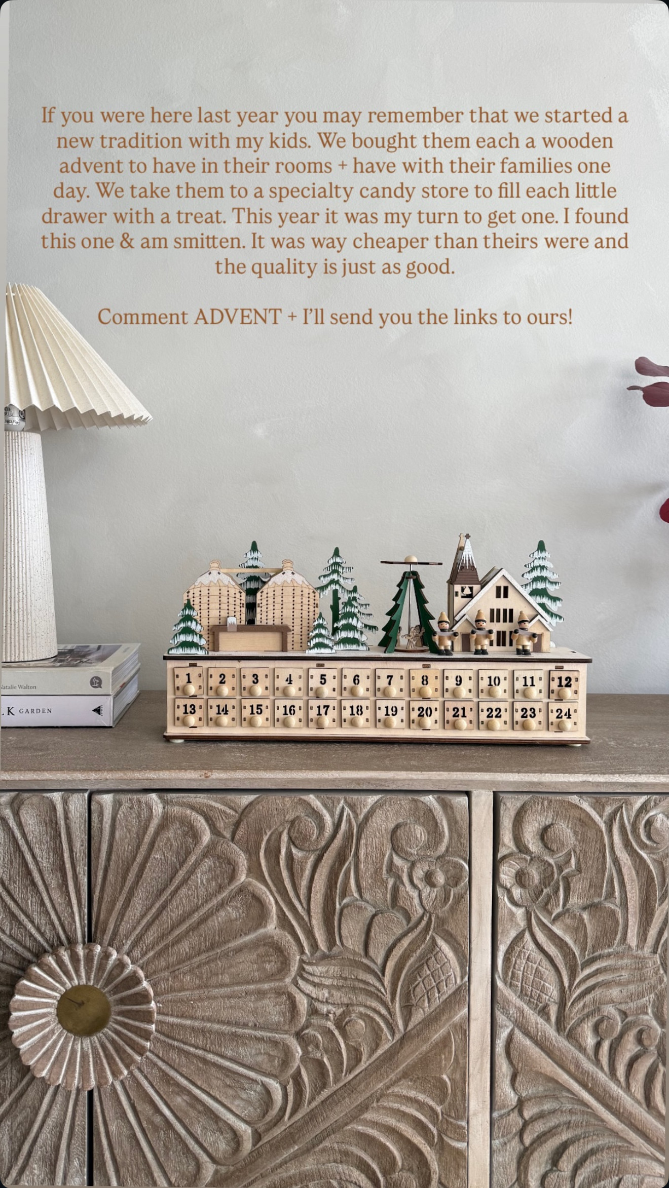 Smitten by these beautiful wooden advent calendars! They create so many magical memories for this holiday season!

 

 #LTKGiftGuide #LTKHoliday #LTKSeasonal