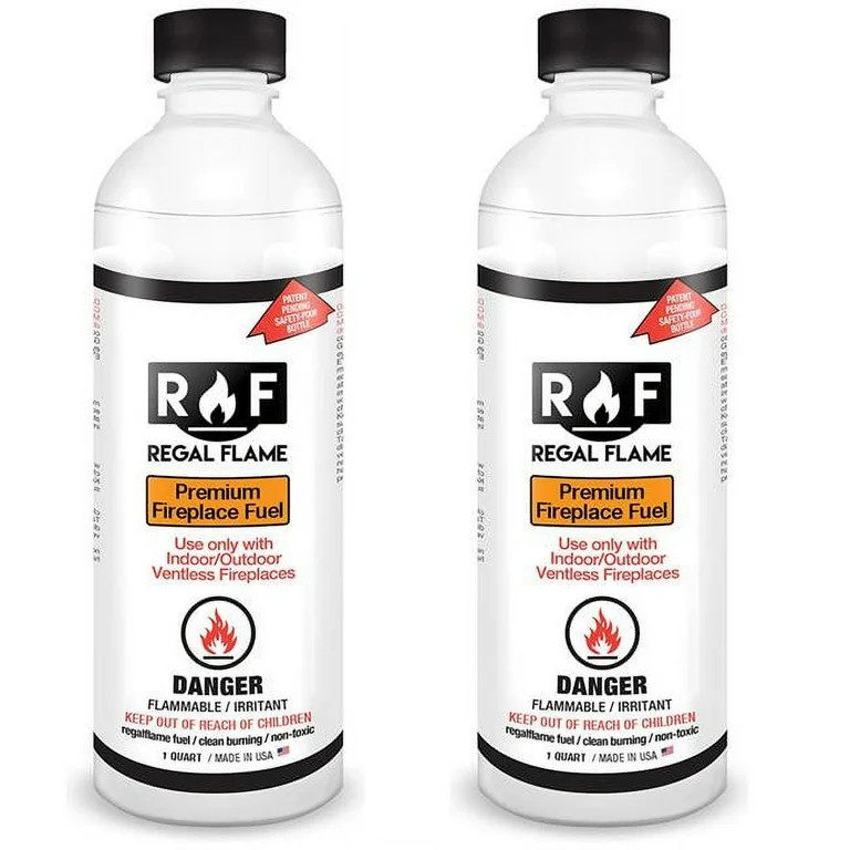 Regal Flame  Premium Ventless Bio Ethanol Fireplace Fuel - 2 qt. | Walmart (US)