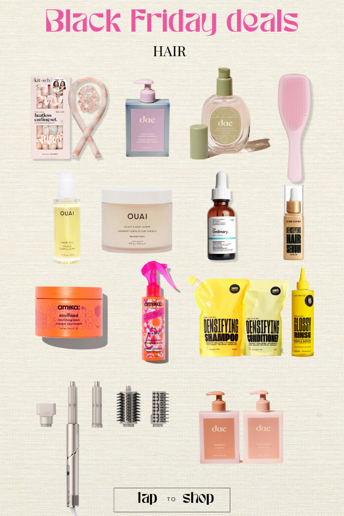 Hair black friday deals!

#LTKCyberSaleNL #LTKGiftGuide #LTKCyberWeek