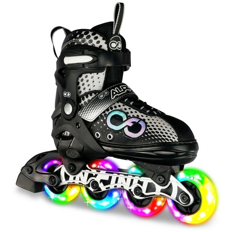 Crazy Skates Alpha Adjustable Inline Skates With Light Up Wheels - Unisex Skates - Available In T... | Target