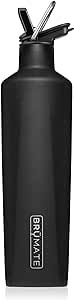 BrüMate ReHydration - 100% Leakproof 25oz Insulated Water Bottle with Straw - Stainless Steel Wa... | Amazon (US)