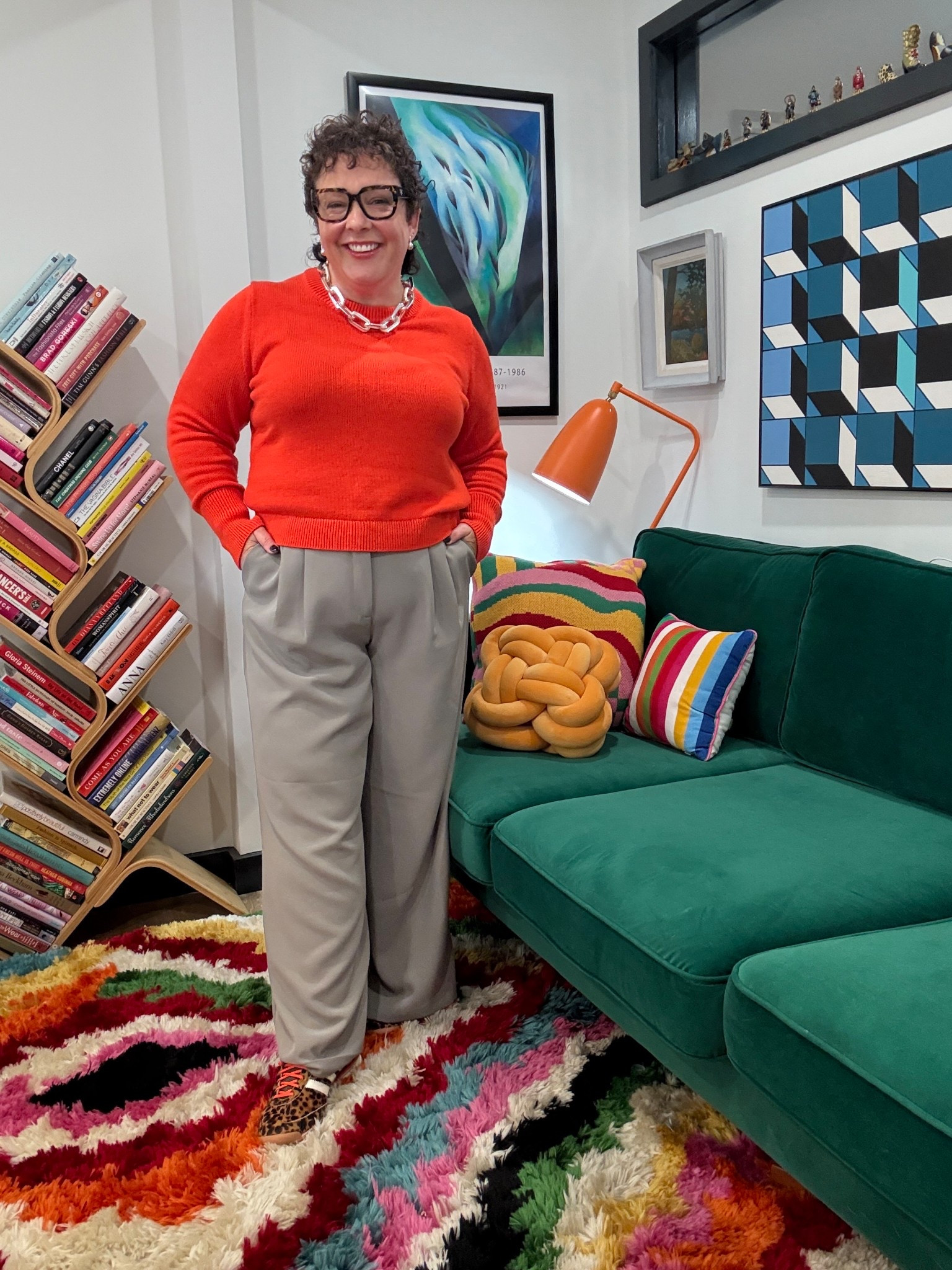 Love pairing a bold bright with an unexpected neutral like this olive green. These pants come in petite up to size 18 and have matching separates I’ve also linked to! 

#LTKOver40 #LTKPetite #LTKMidsize