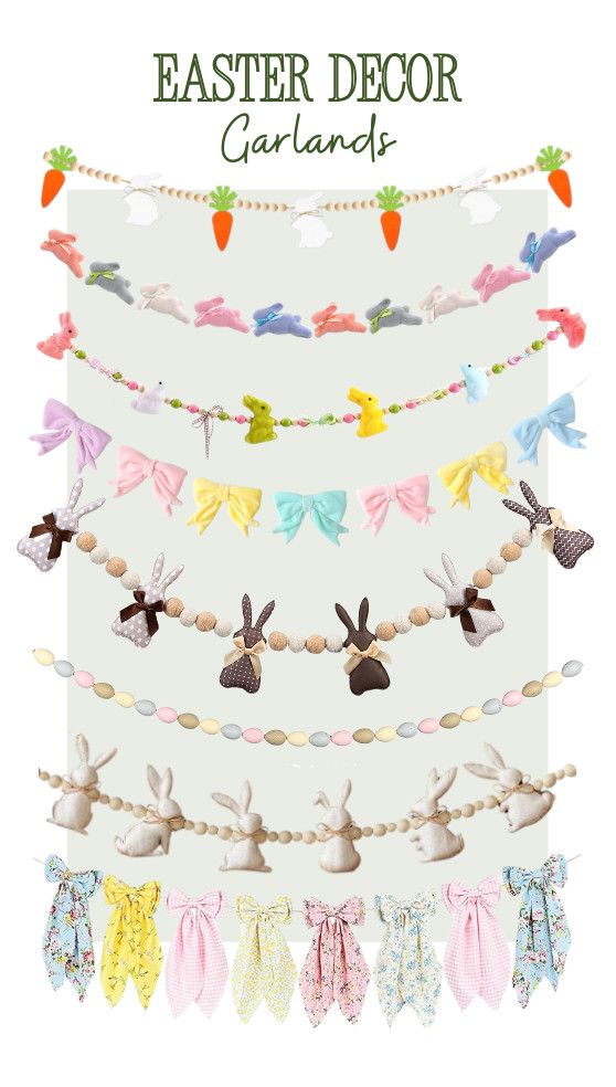 Decorate for Easter with these cute and colorful garlands! 

 #LTKSpringSale #LTKSeasonal #LTKSaleAlert