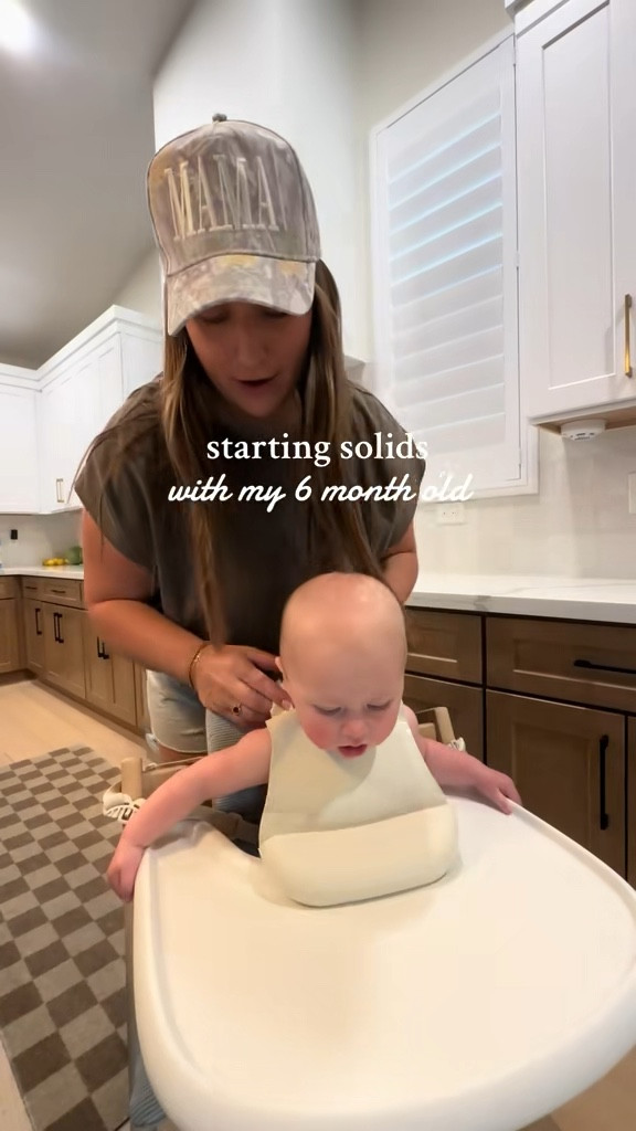 products i used for starting solids with my 6 month old 🤎

#LTKBaby