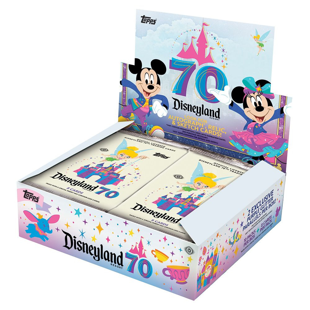 Disneyland 70th Anniversary Trading Cards by Topps | Disney Store