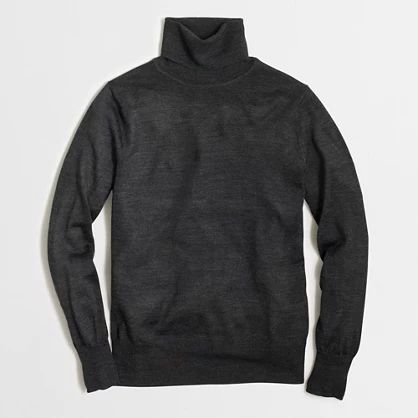 Merino wool turtleneck sweater | J.Crew Factory