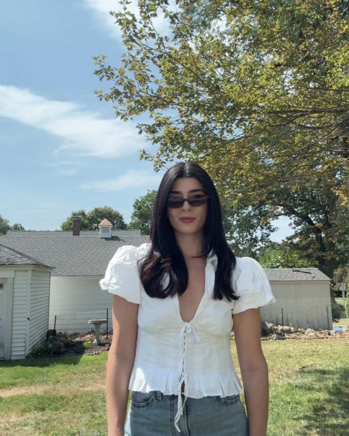 The perfect Jean and white blouse! Must have basics!!! 

#LTKWorkwear #LTKBeauty #LTKSeasonal