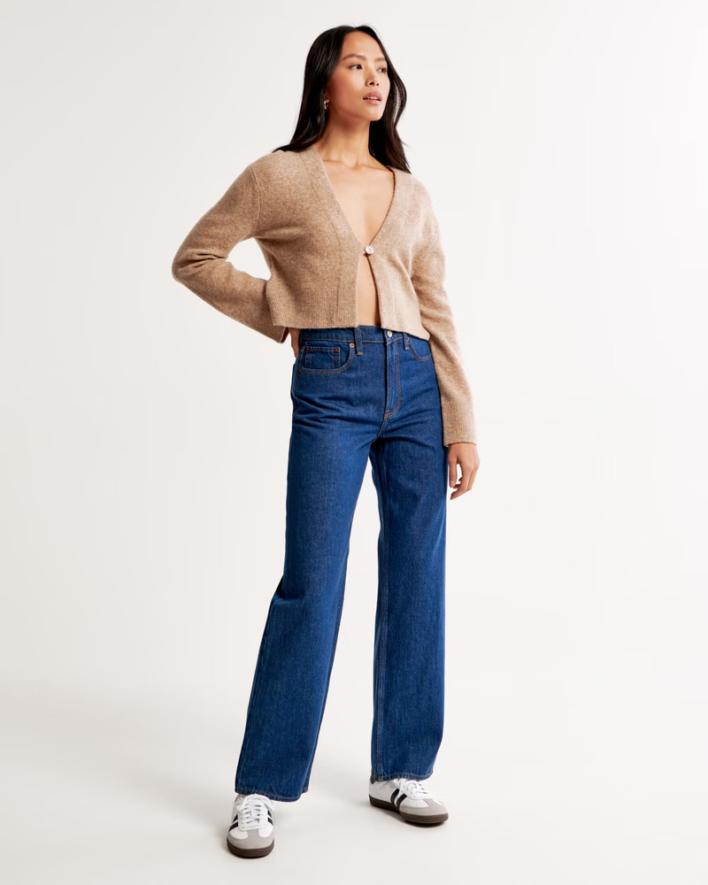 One-Button Cardigan | Abercrombie & Fitch (US)