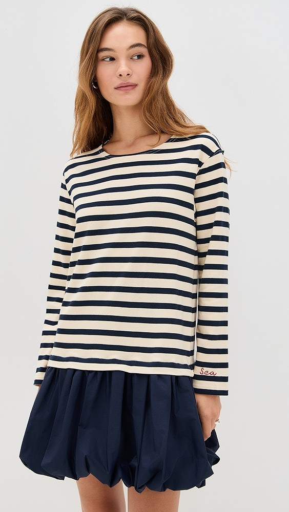 Athena Solid Combo T-Shirt Bubble Dress | Shopbop