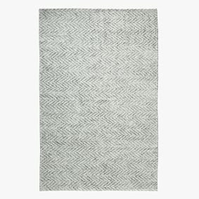 Herringbone Washable Rug | Pottery Barn Teen