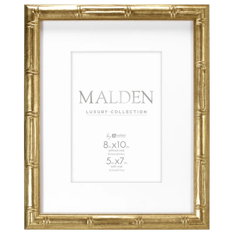 Malden 4X6/6X8 GOLD MATTED BAMBOO & Reviews | Wayfair | Wayfair North America