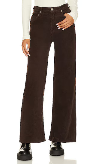 Paloma Baggy Pant in Wood Corduroy | Revolve Clothing (Global)