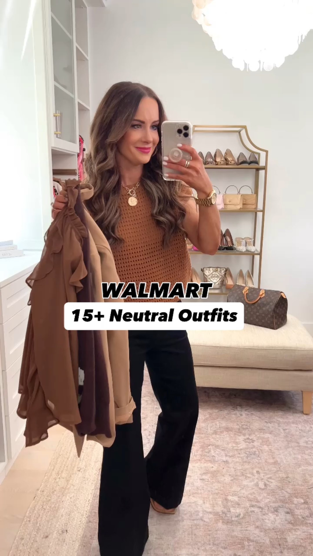 NOTE: if links don’t work for you please email us at TheDoubleTakeGirls@gmail.Com 
New Walmart finds! Two items sold out so had to link to amazon. 
- wearing small in all of the tops and blazers 
- free assembly dress is ran a little bit big so sized down to an extra small
- Same goes for brown time and tru dress 
- jeans run pretty tts 