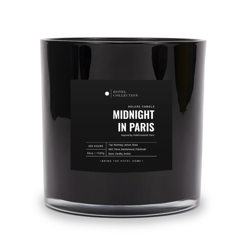 Deluxe Midnight in Paris Candle | Hotel Collection