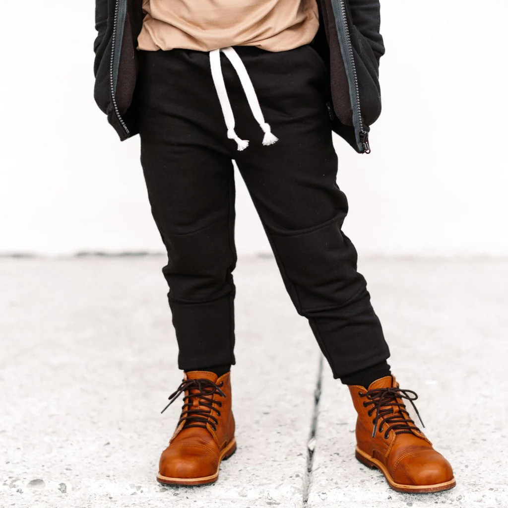 JOGGERS- Midnight Bamboo French Terry | millie + roo