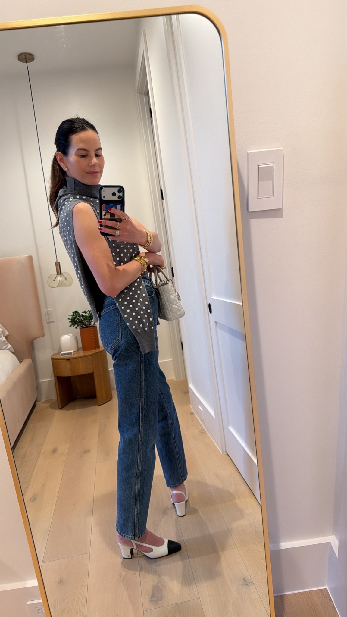 Loving this studded sweater top! Linked looks for less of my outfit. Also linked similar shoes  

Women’s fashion, spring fashion, doing style, spring outfits, spring outfit inspo, spring ootd, spring outfit ideas, mom fashion, mom style, mom outfit inspo, luxury fashion, designer fashion, sweater top, high rise jeans 




#LTKootd #LTKSeasonal #LTKOver40