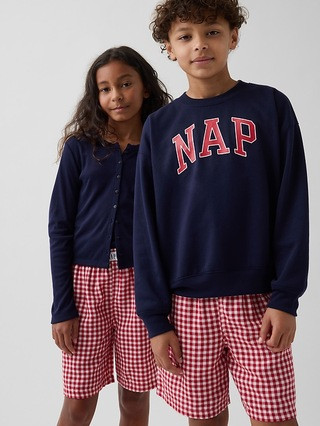 Kids Recycled Flannel PJ Boxer Shorts | Gap (US)