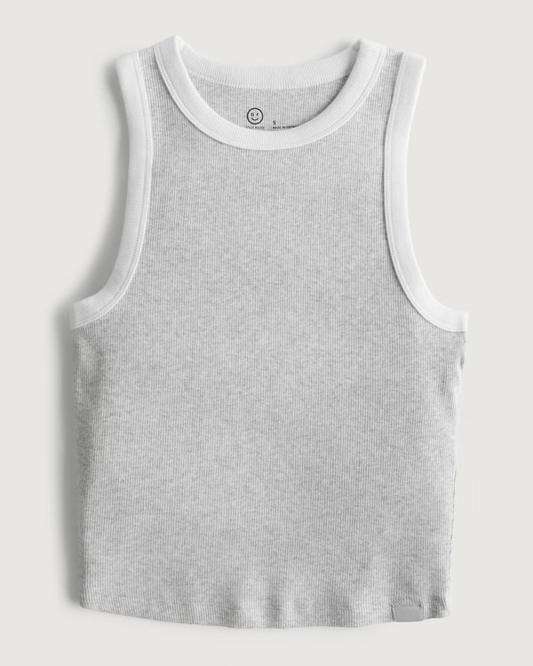 Gilly Hicks Cotton High-Neck Tank | Hollister (US)