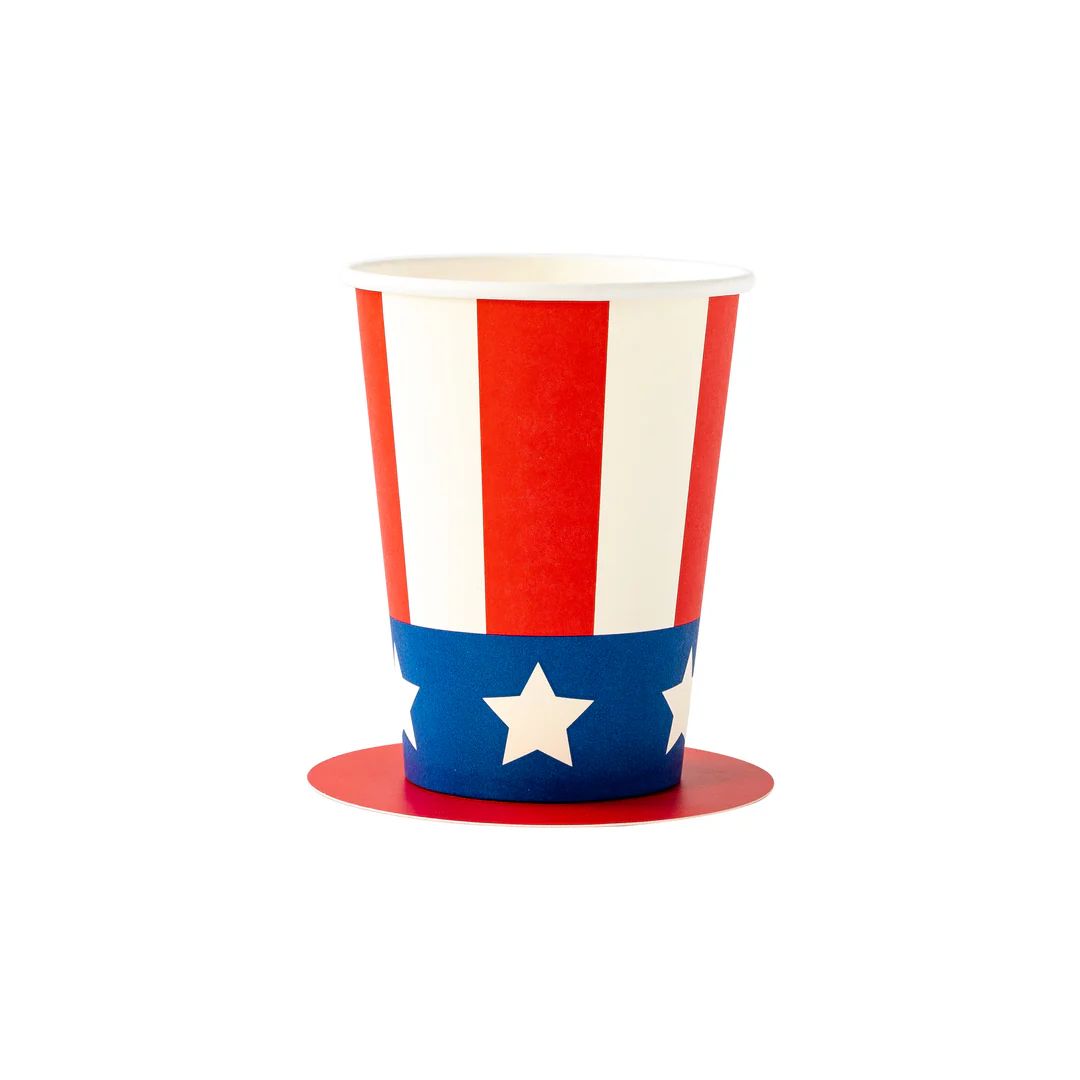 Uncle Sam Paper Cups | My Mind's Eye