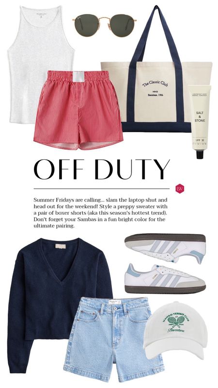 Summer is calling and off duty looks are a must! Cute, casual and comfy! 




Off duty, summer, casual, sambas, tote 

#LTKOver40 #LTKSeasonal #LTKStyleTip