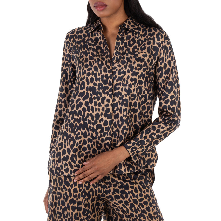 Max Mara Leopard Print Silk Shirt | Jomashop.com & JomaDeals.com