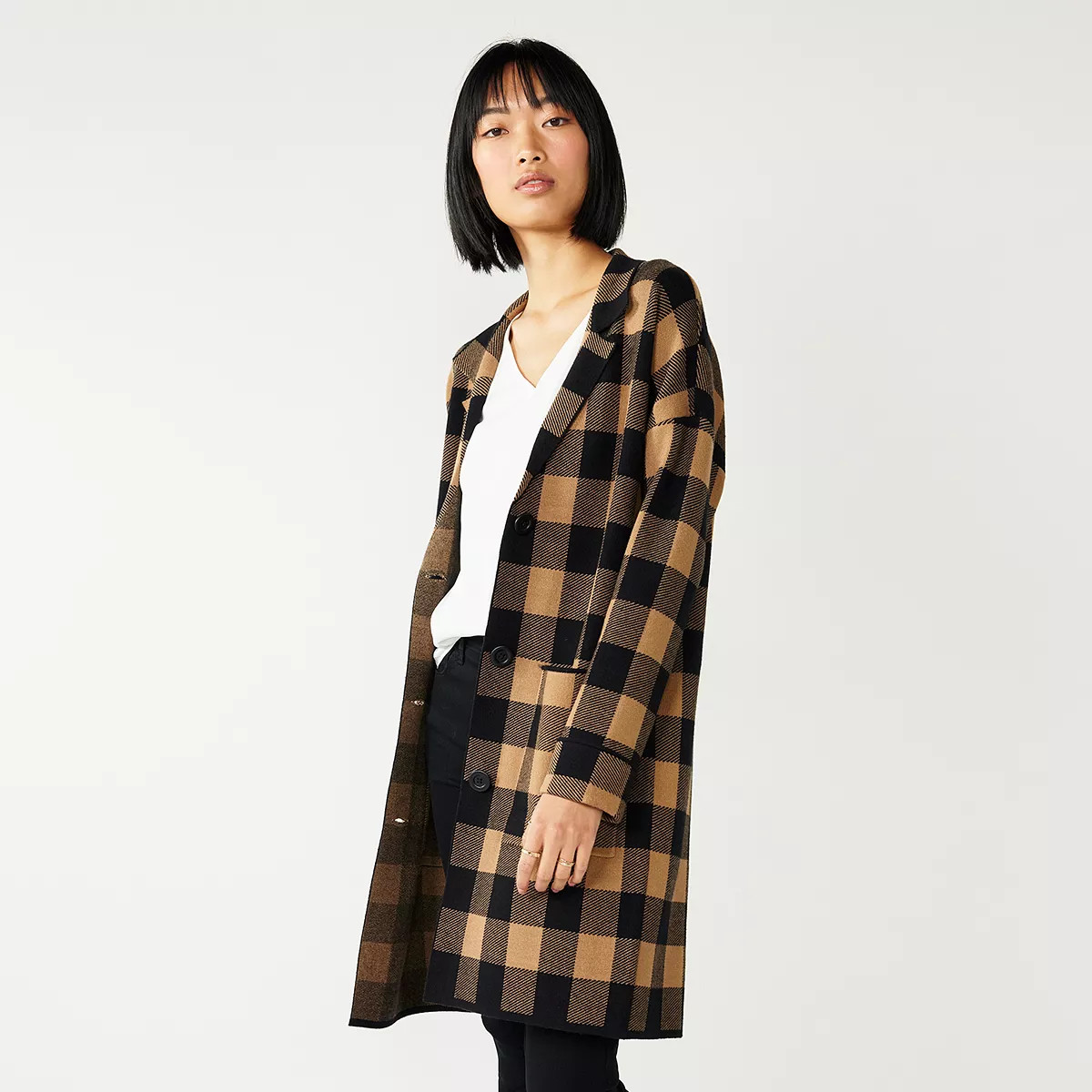 Women's Nine West Sweater Coatigan | Kohl's