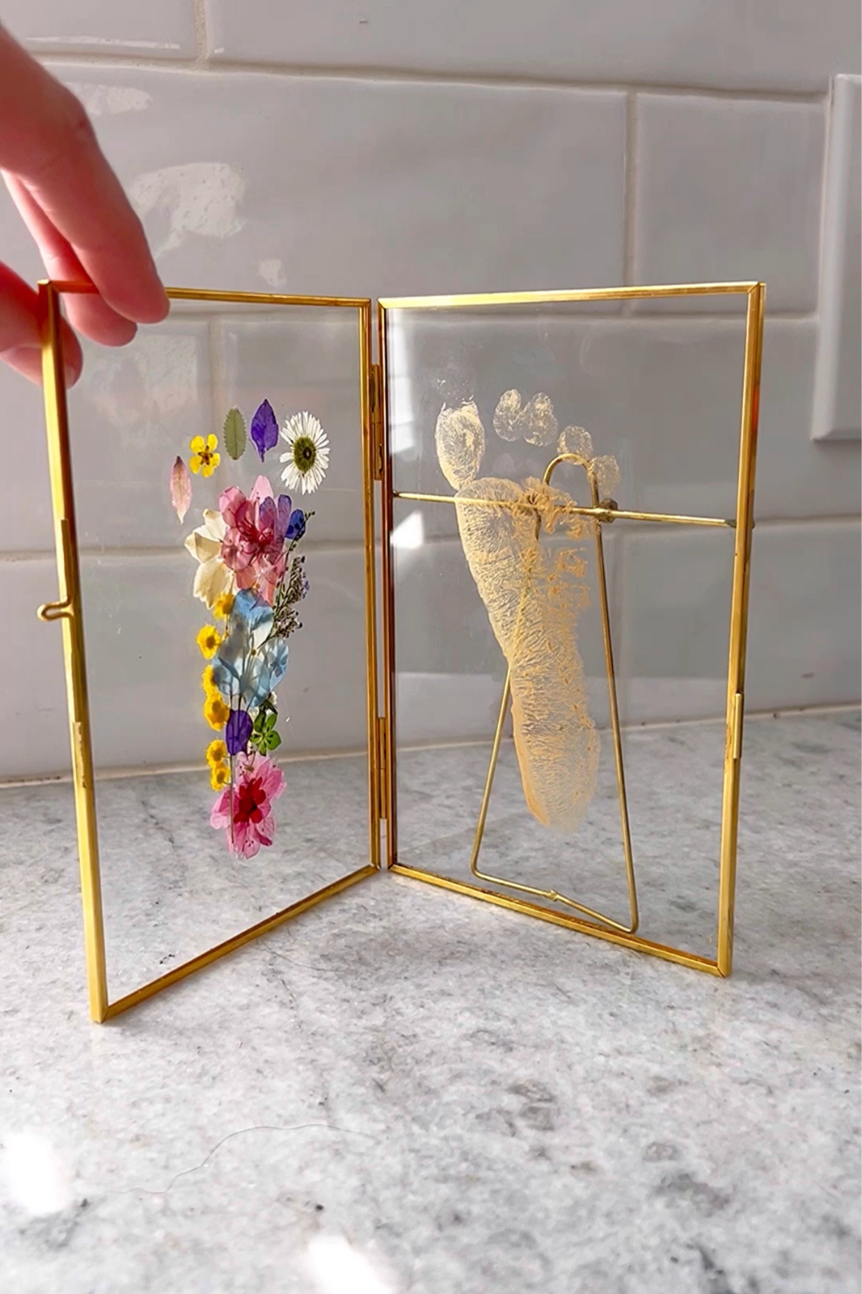 Viral mothers day flower footprint DIY craft and all its supplies!

#LTKbaby #LTKkids #LTKGiftGuide