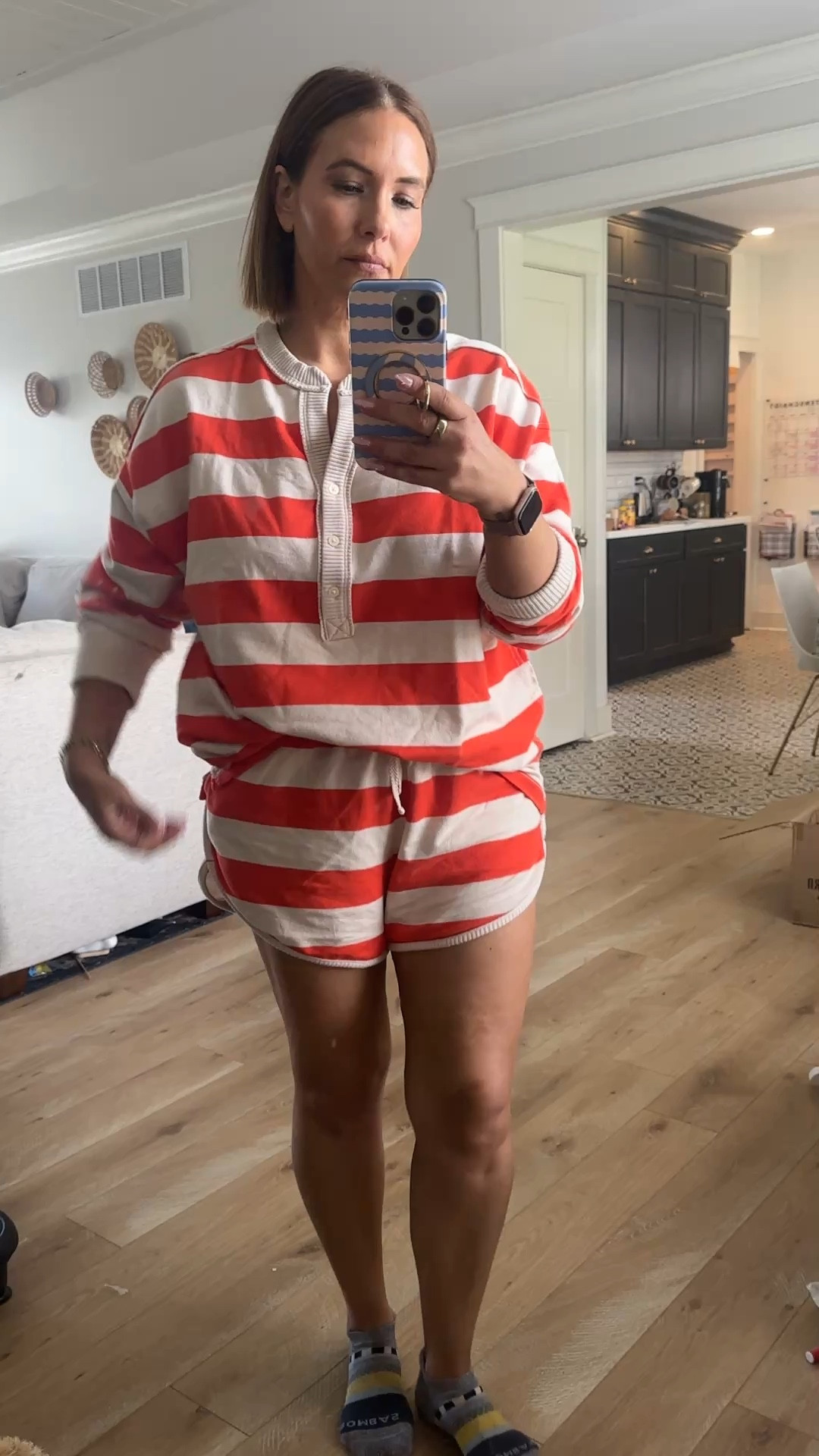 Wearing a medium in top and bottom! 

#LTKootd #LTKmomlife #LTKgrwm