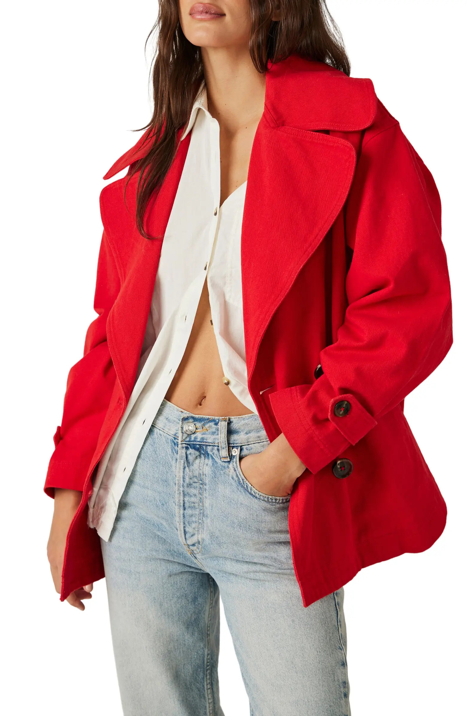 Solid Highands Swing Coat | Nordstrom