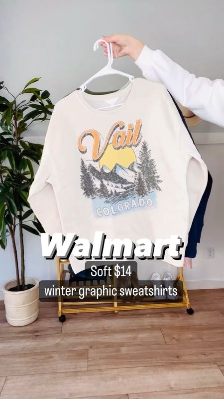 New Walmart $14 winter graphic sweatshirts! Fleece lined! I sized up
to a medium for an oversized fit in each. 

#LTKunder50 #LTKSeasonal #LTKHoliday