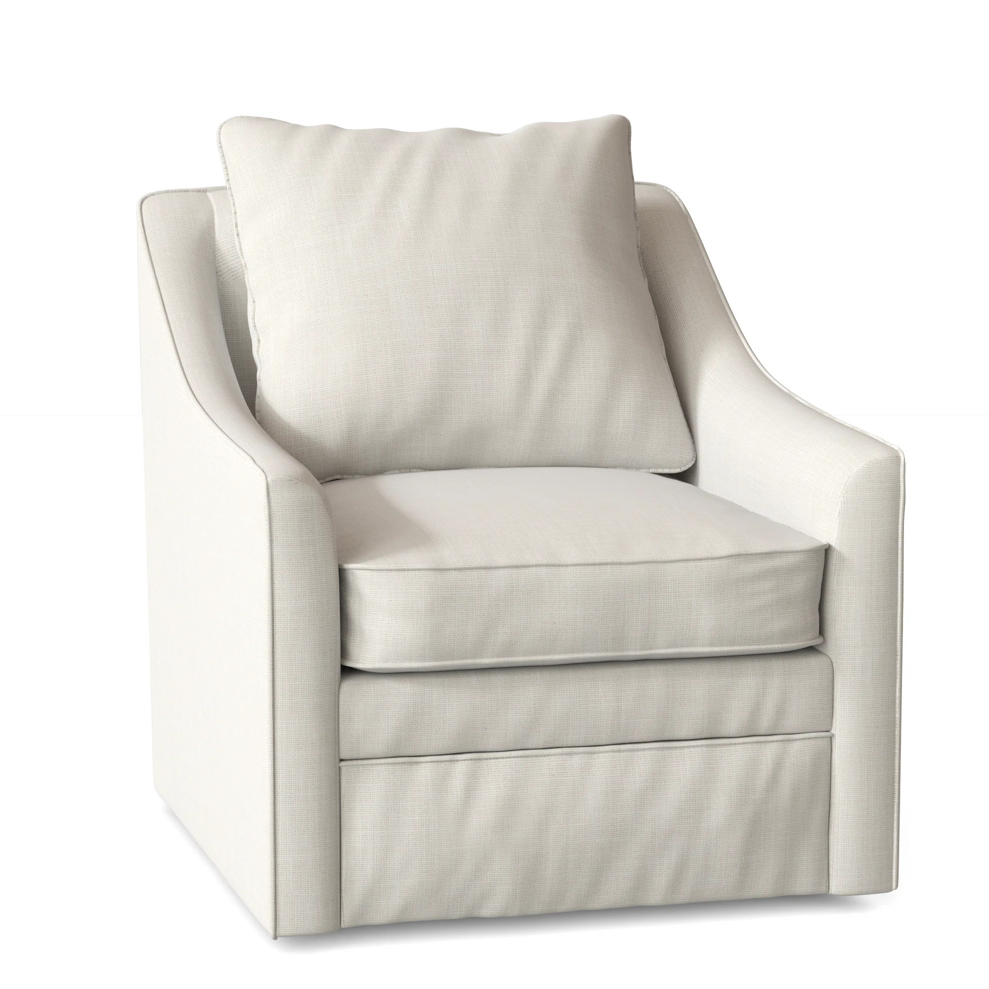 Quincy Upholstered Swivel Armchair | Wayfair North America