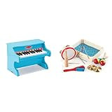 Melissa & Doug Learn-to-Play Piano with 25 Keys and Color-Coded Songbook - Blue , Kids Piano Toy, To | Amazon (US)