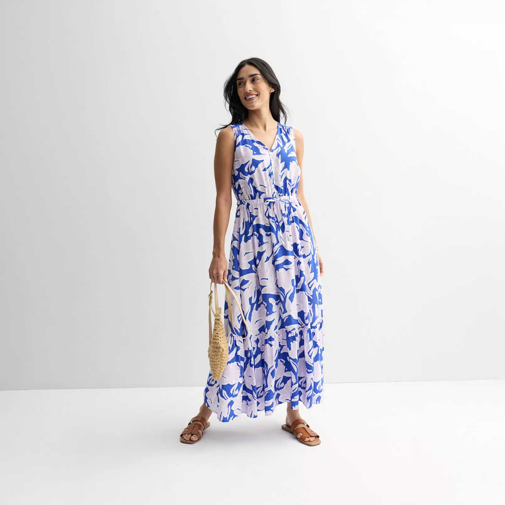 Women's Sonoma Goods For Life® Femme Button Bodice Maxi Dress | Kohl's