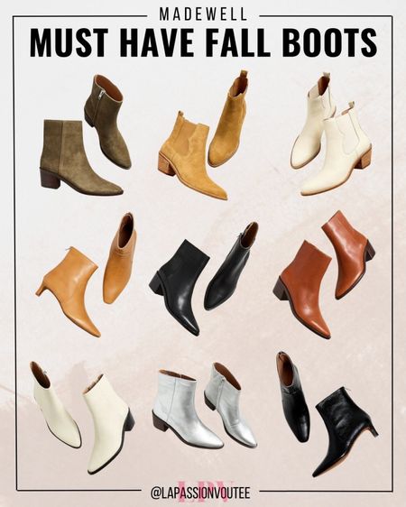 Madewell must have Fall boots! 👢

#LTKsalealert #LTKSale #LTKSeasonal