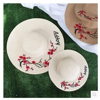 Embroidered Straw Hat | YesStyle (US)