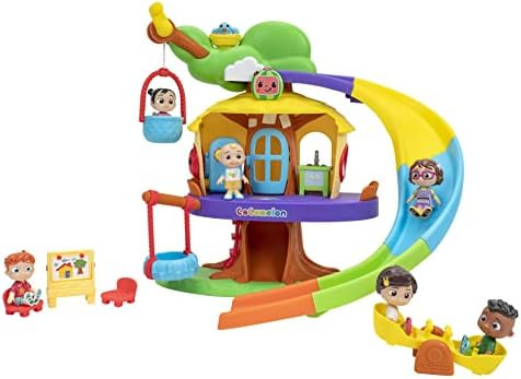 CoComelon Deluxe Clubhouse Playset - Features JJ and His Five Friends- Songs, Sounds, Phrases - S... | Amazon (US)
