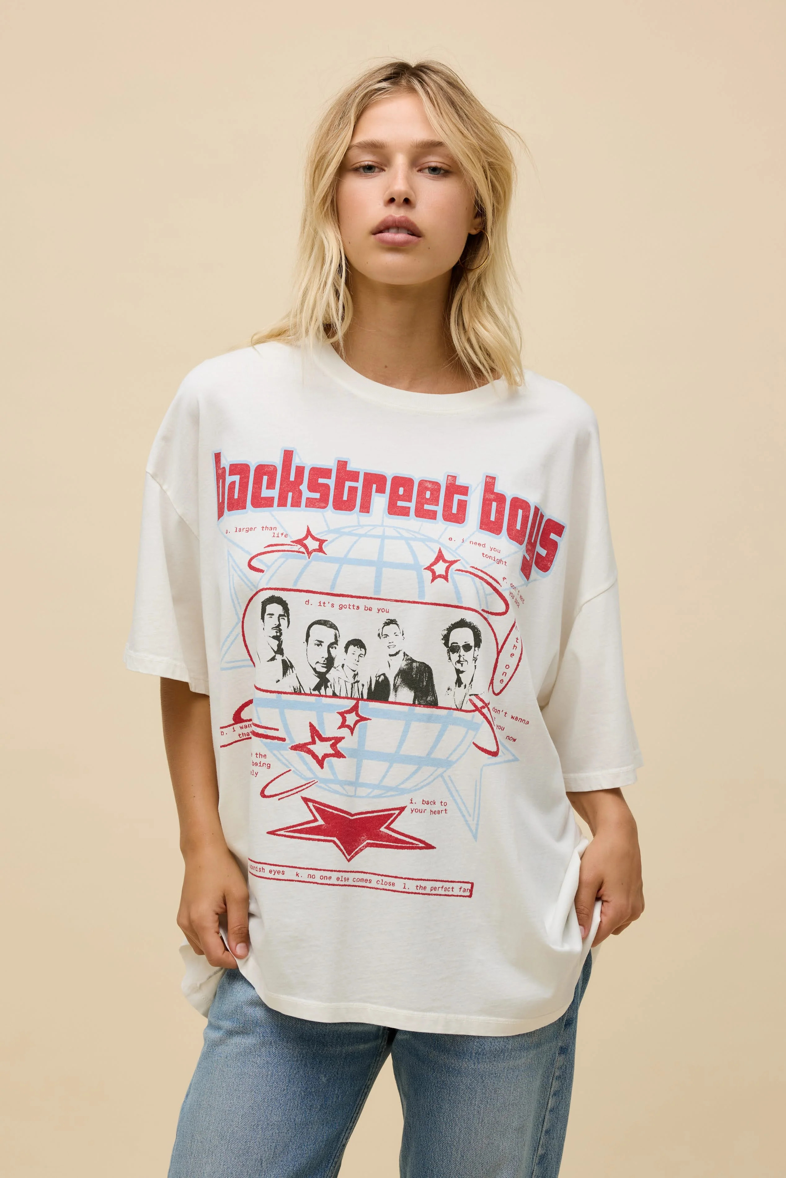 Backstreet Boys Into The Millennium Tour OS Tee | Daydreamer