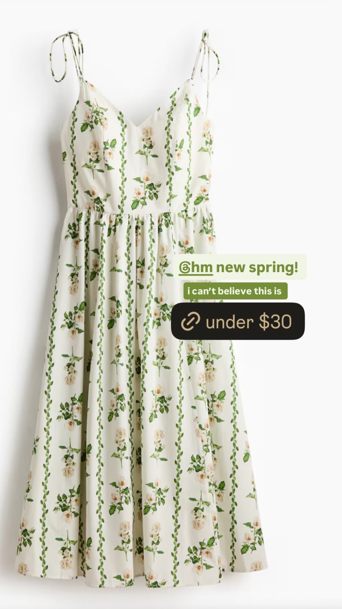 Cutest new spring dress from
H&M

#LTKMothersDay #LTKSeasonal #LTKootd