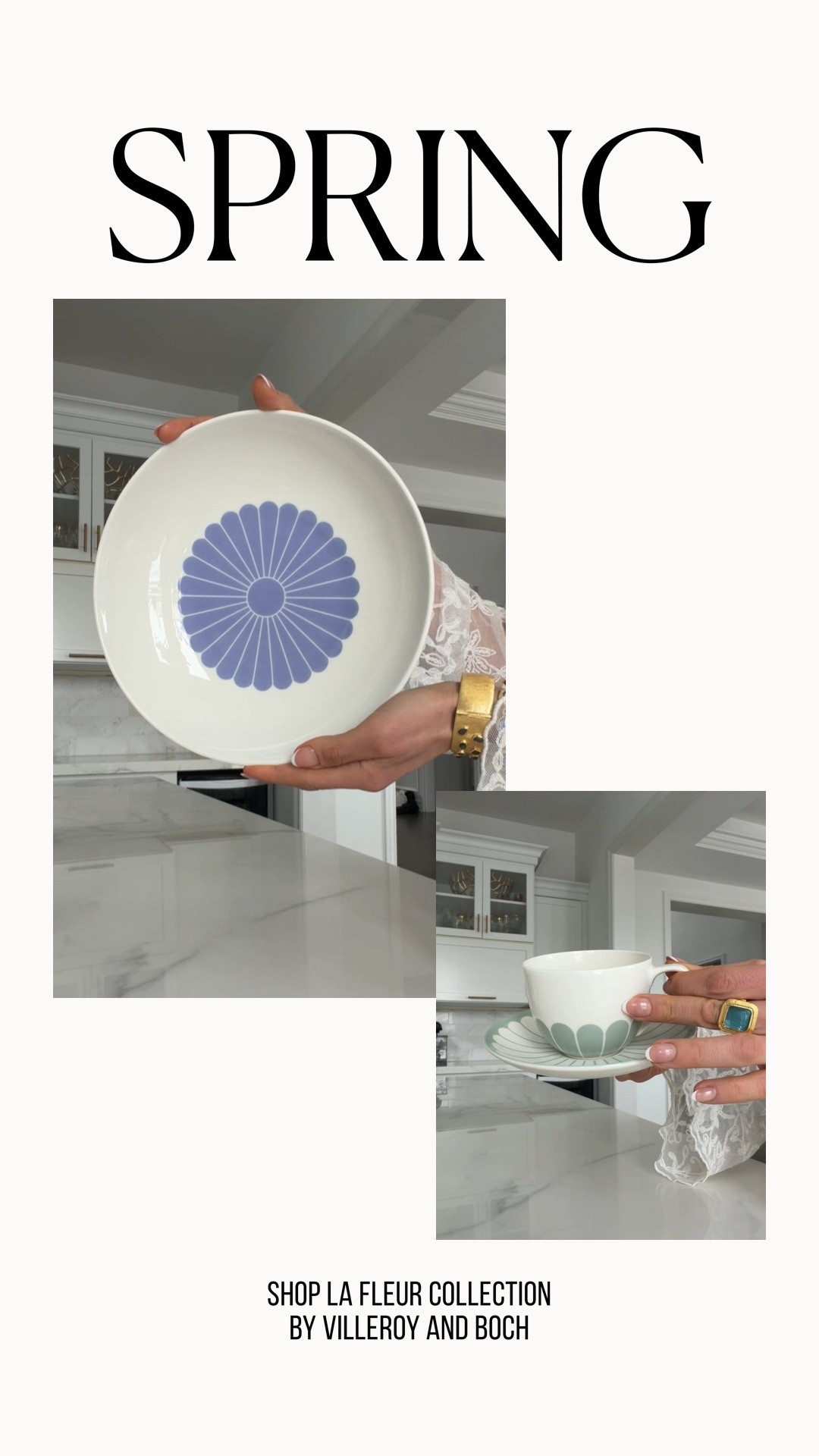 Shop Le Fleur Collection for the most beautiful spring China! 

#LTKspringtrends #LTKunboxing #LTKHome
