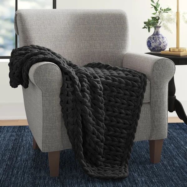 Zariyah Knitted Throw Blanket | Wayfair North America