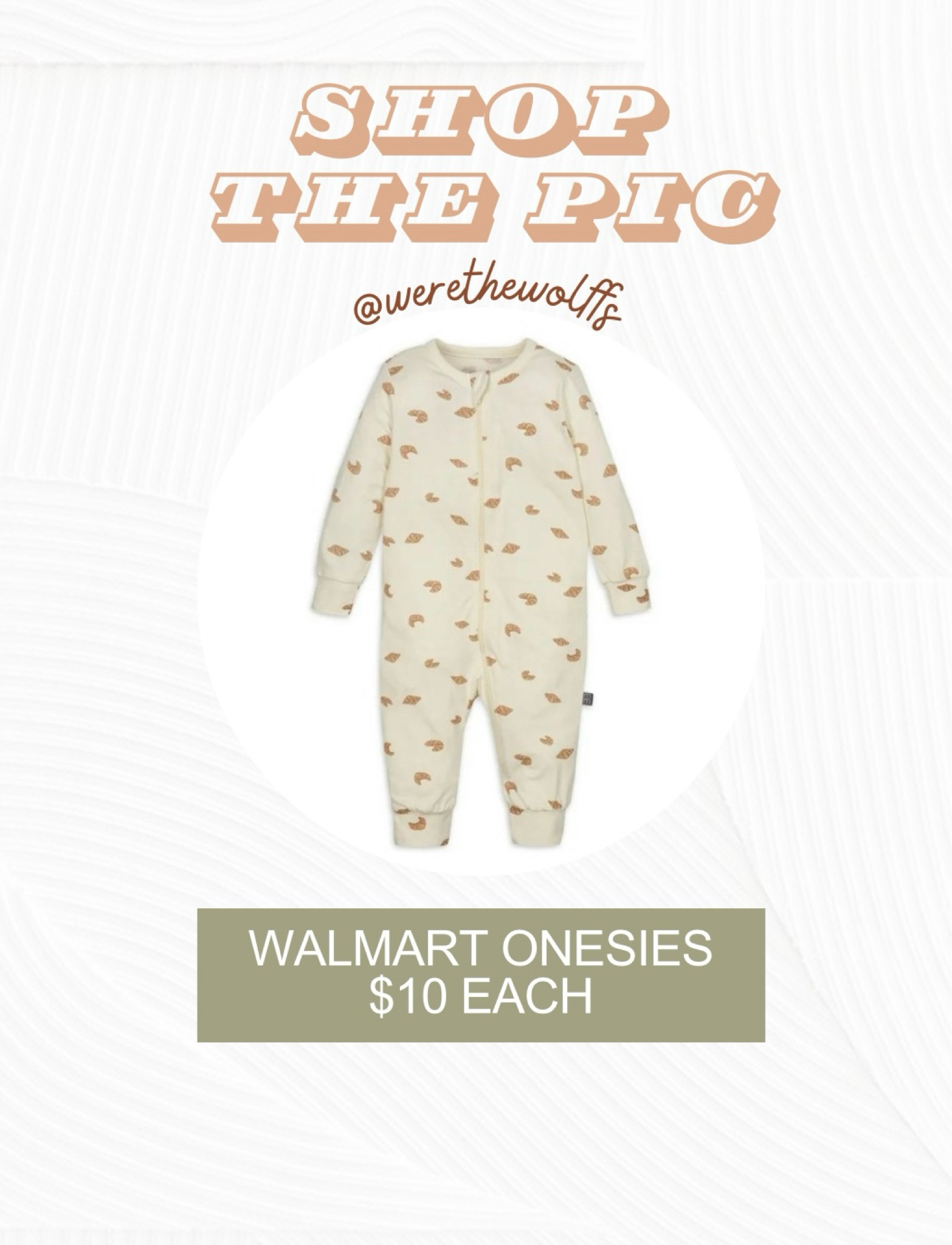 Almost as soft as bamboo. Gerber baby onesies at Walmart $10/each! 
Grabbed rose, cream and brown! 
