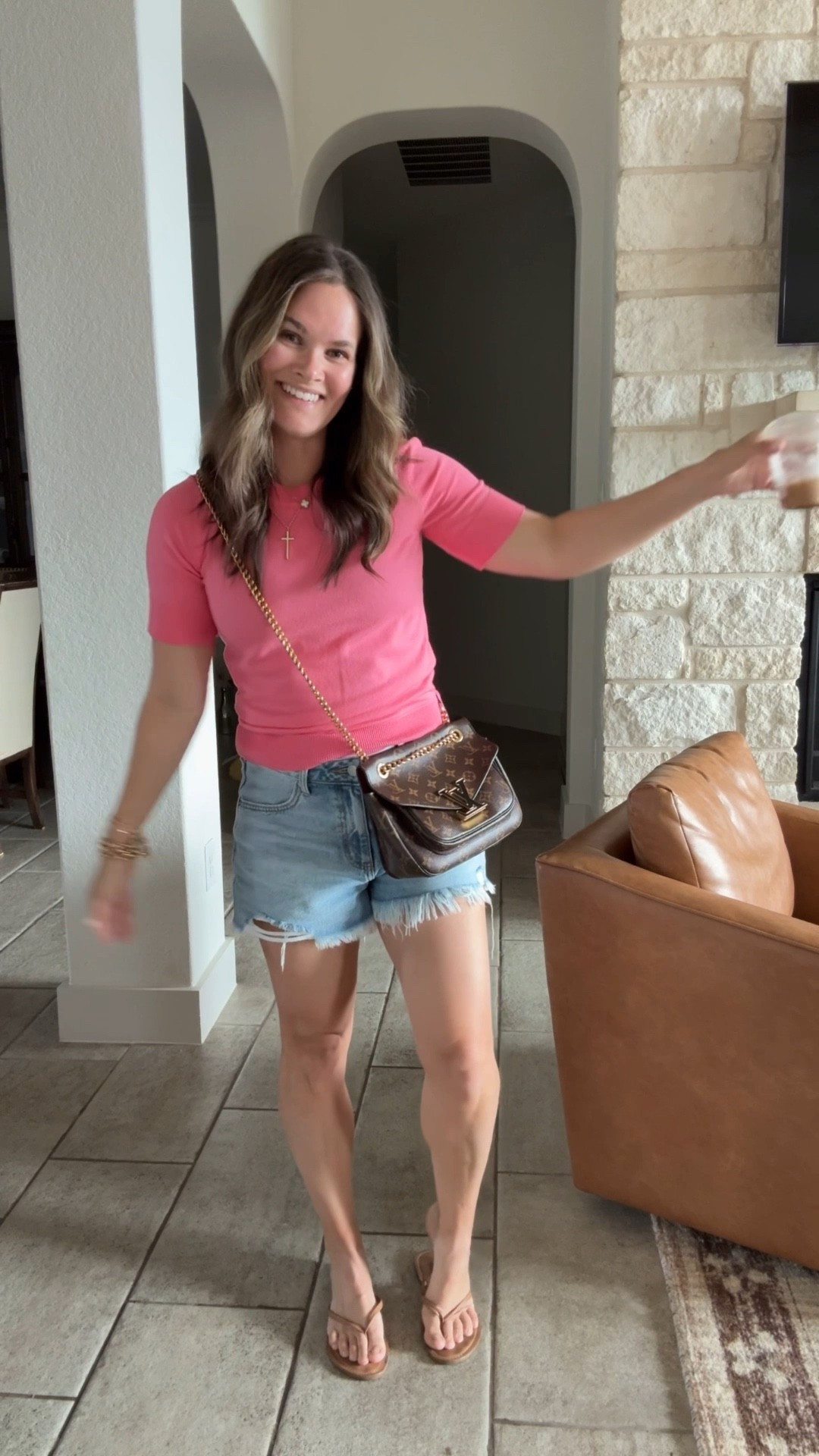 #walmartpartner @walmartstyle #walmartstyle partnering with Walmart to share these staples I grab over and over for spring! The nicest sweater teee I have in multiple colors, to to bracelet stack and sandals! All super affordable and quality are amazing 

#LTKootd #LTKgrwm #LTKSaleAlert