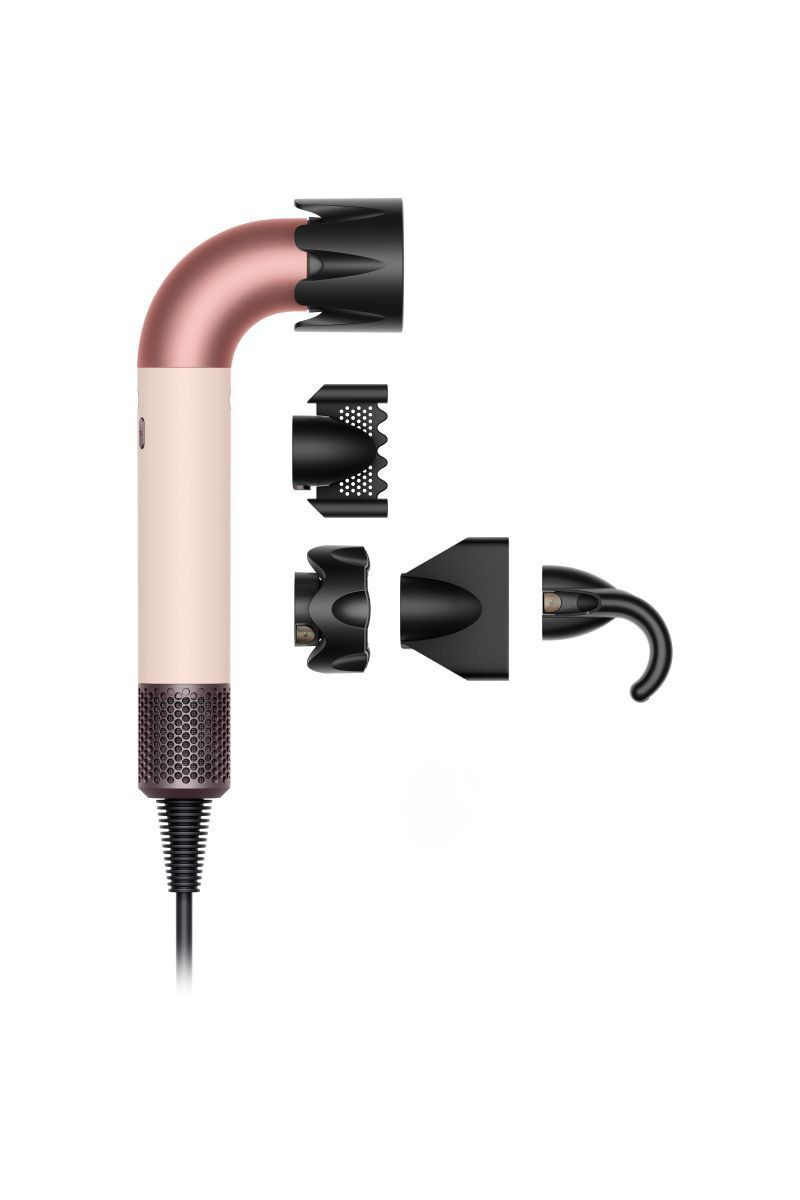 Dyson Supersonic r™ hair dryer - Straight+Wavy (Ceramic pink/Rose gold) | Dyson Australia