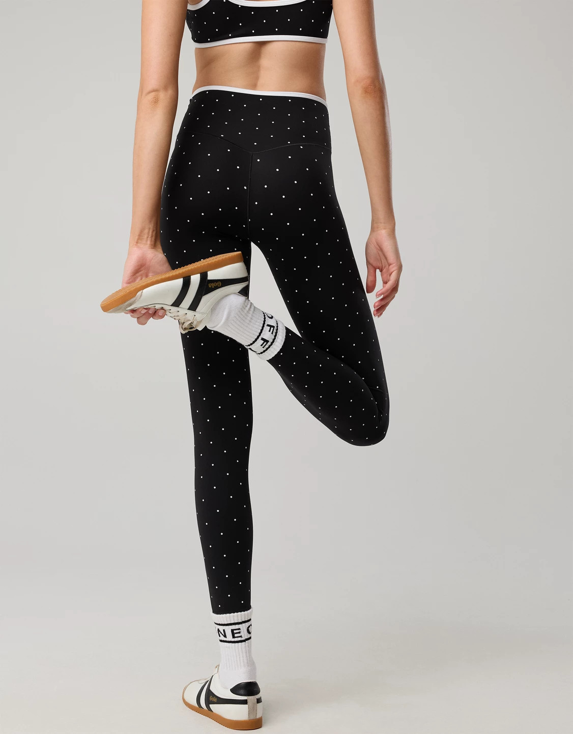 OFFLINE By Aerie Real Me Tipped High Waisted Crossover Legging | American Eagle Outfitters (US & CA)